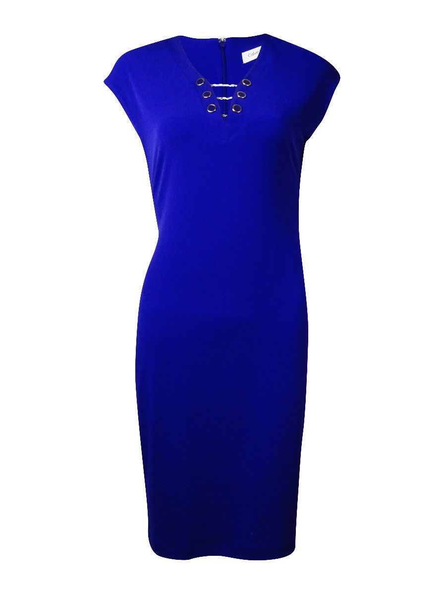calvin klein indigo dress